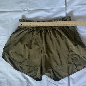 Lululemon Track That Shorts Green Women's Size 10